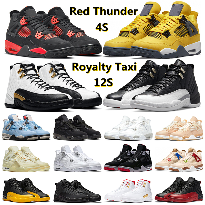 Mens Basketball Shoes 4s 12s Red Thunder Lightning University Blue Black Cat 4 12 Royalty Taxi Playoffs Winterized trainers sports sneakers, #1 red thunder
Mens Basketball Shoes 4s 12s Red Thunder Lightning University Blue Black Cat 4 12 Royalty Taxi Playoffs Winterized trainers sports sneakers, #1 red thunder