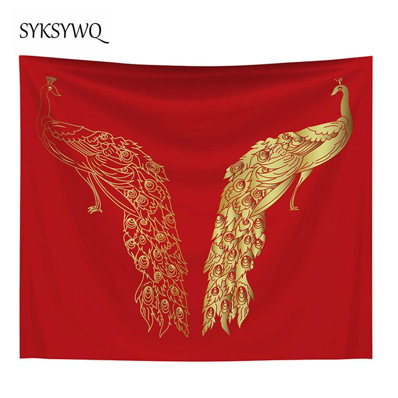 fashion tapestry wall sheet printing red peacock wall blanket drop shipping custom tapestry hanging
fashion tapestry wall sheet printing red peacock wall blanket drop shipping custom tapestry hanging