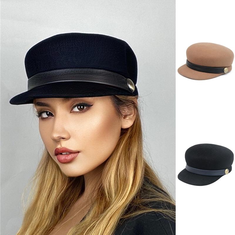 Berets Hat Winter Women's Beret Black Octagonal Fashion Cashmere Thick Navy Ladies Outdoor Casual
Berets Hat Winter Women's Beret Black Octagonal Fashion Cashmere Thick Navy Ladies Outdoor Casual