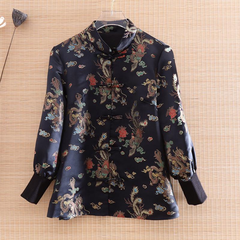 High-end Autumn Women Coat Top Chinese Style Retro Phoenix Jacquard Elegant Loose Lady Jacket Coat Female S-XXL
High-end Autumn Women Coat Top Chinese Style Retro Phoenix Jacquard Elegant Loose Lady Jacket Coat Female S-XXL