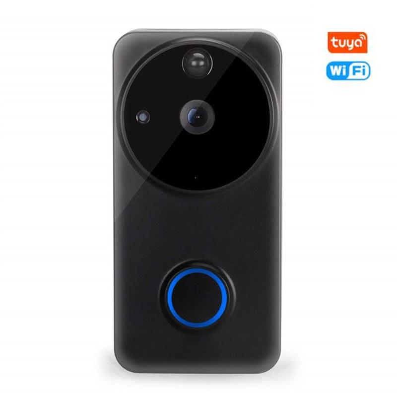 Doorbells Video Doorbell WiFi Tuya Camera Works With Amazon Alexa & Google Home Voice Control Door Peephole Intercom
Doorbells Video Doorbell WiFi Tuya Camera Works With Amazon Alexa & Google Home Voice Control Door Peephole Intercom