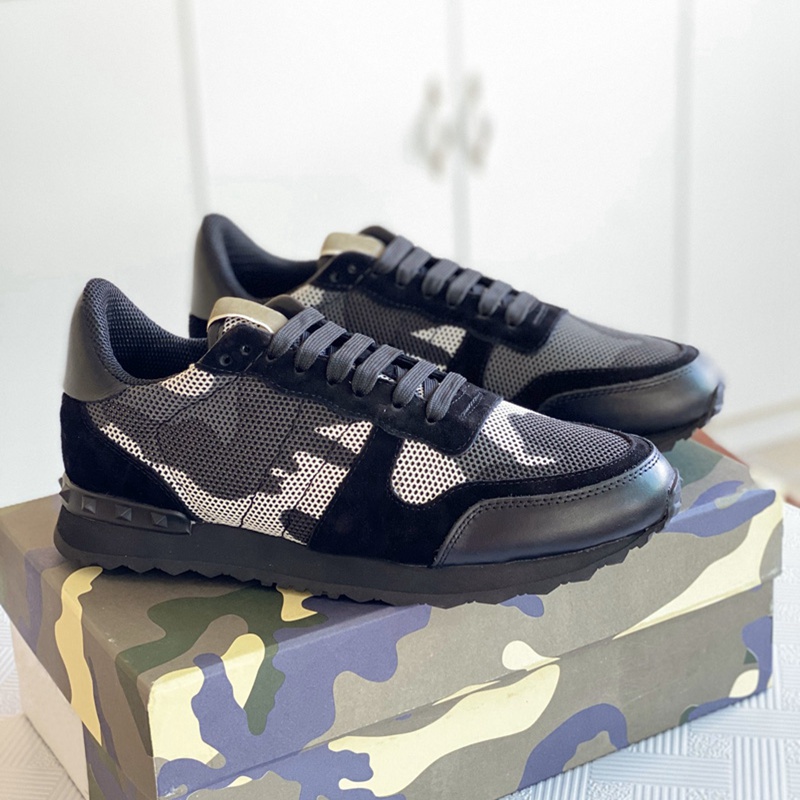 Men Mesh Fabric Camouflage Rockrunner Sneakers White Black Indigo Leather Fashion Runner Mens Platform Sneaker Low Top Classic Casual Shoes
Men Mesh Fabric Camouflage Rockrunner Sneakers White Black Indigo Leather Fashion Runner Mens Platform Sneaker Low Top Classic Casual Shoes
