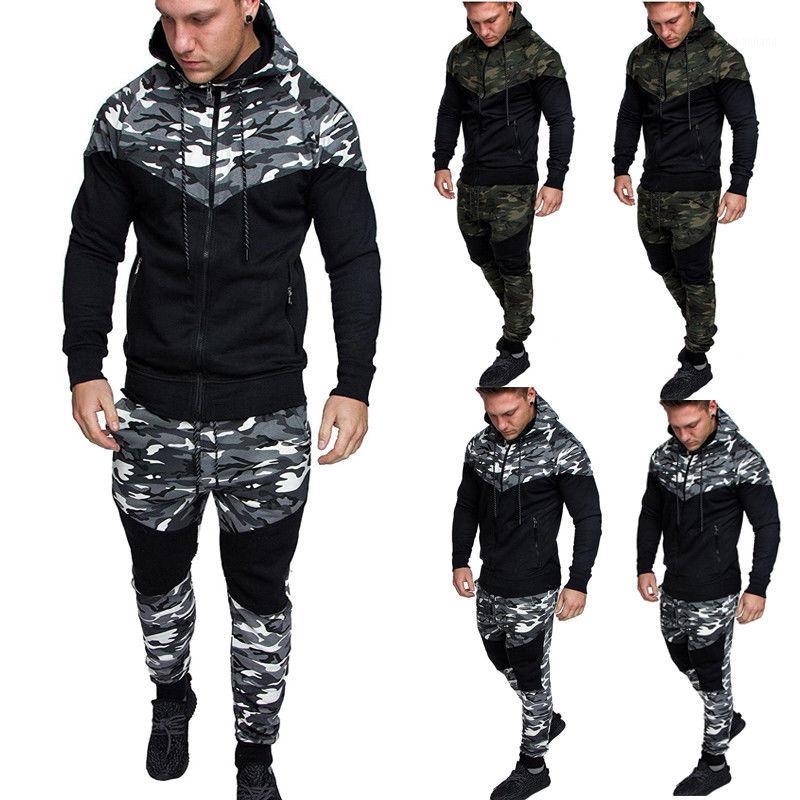 New Mens Camouflage Army Hooded Long Pants Sets Tracksuit Full Set Hoodie Bottoms Joggers Sweatshirt Set1, Gray
New Mens Camouflage Army Hooded Long Pants Sets Tracksuit Full Set Hoodie Bottoms Joggers Sweatshirt Set1, Gray