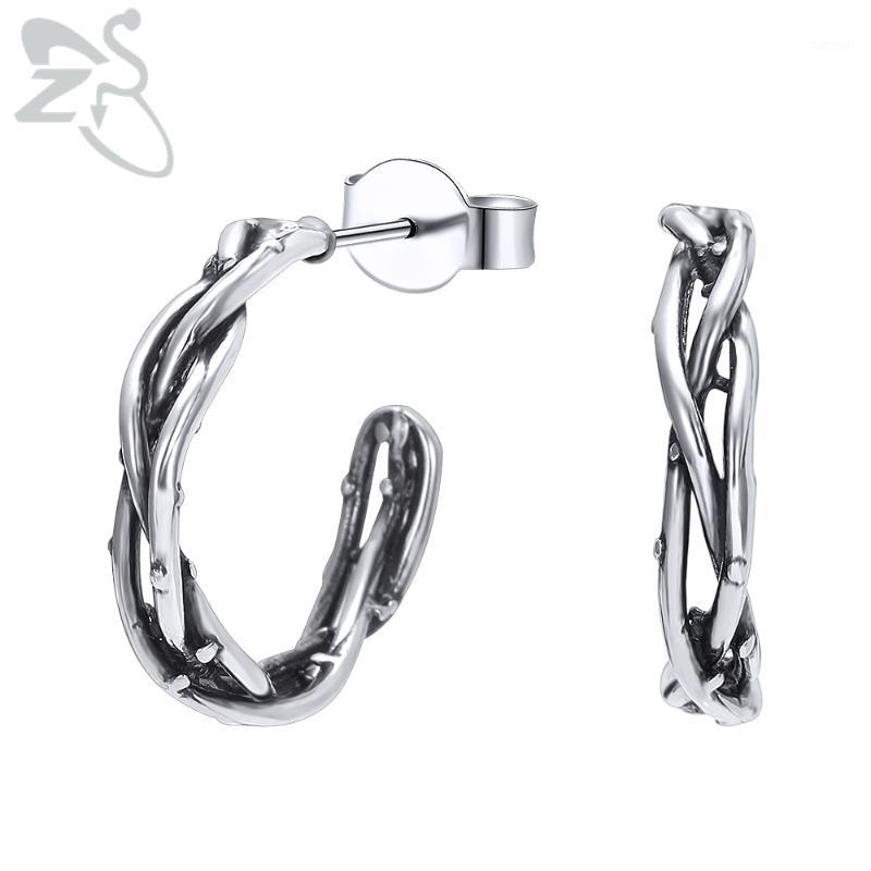 ZS 316L Stainless Steel Weave Punk Stud Earring for Men Boys' Rock Roll Personalized Earring Men's Korean Ear Piercing Jewelry1
ZS 316L Stainless Steel Weave Punk Stud Earring for Men Boys' Rock Roll Personalized Earring Men's Korean Ear Piercing Jewelry1