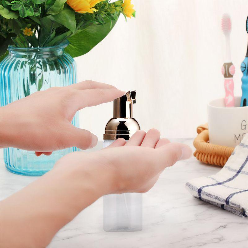 50ML PET Clear Foam Bottle Liquid Soap Shampoo Lotion Shower Gel Dispenser Bottles Empty Pump Refillable Travel Container
50ML PET Clear Foam Bottle Liquid Soap Shampoo Lotion Shower Gel Dispenser Bottles Empty Pump Refillable Travel Container