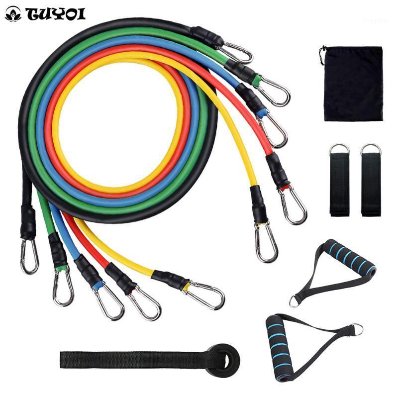 11pcs/set Pull Rope Fitness Exercises Resistance Bands Latex Tubes Pedal Excerciser Body Training Workout Yoga Rubber Loop Tubes1
11pcs/set Pull Rope Fitness Exercises Resistance Bands Latex Tubes Pedal Excerciser Body Training Workout Yoga Rubber Loop Tubes1