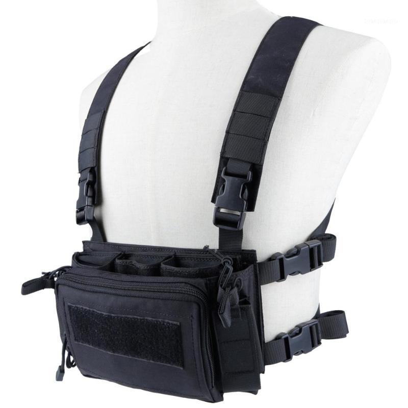 Tactical Quick Release Hunting Vest Chest Rig can fit for Tactical Vest Backpack1, Black
Tactical Quick Release Hunting Vest Chest Rig can fit for Tactical Vest Backpack1, Black