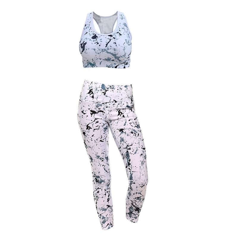 Marble Pattern Yoga Set Women Printed Sleeveless High Impact Support Bra High Waisted Leggings Lounge Gym Fitness Chic Clothes, As pic
Marble Pattern Yoga Set Women Printed Sleeveless High Impact Support Bra High Waisted Leggings Lounge Gym Fitness Chic Clothes, As pic