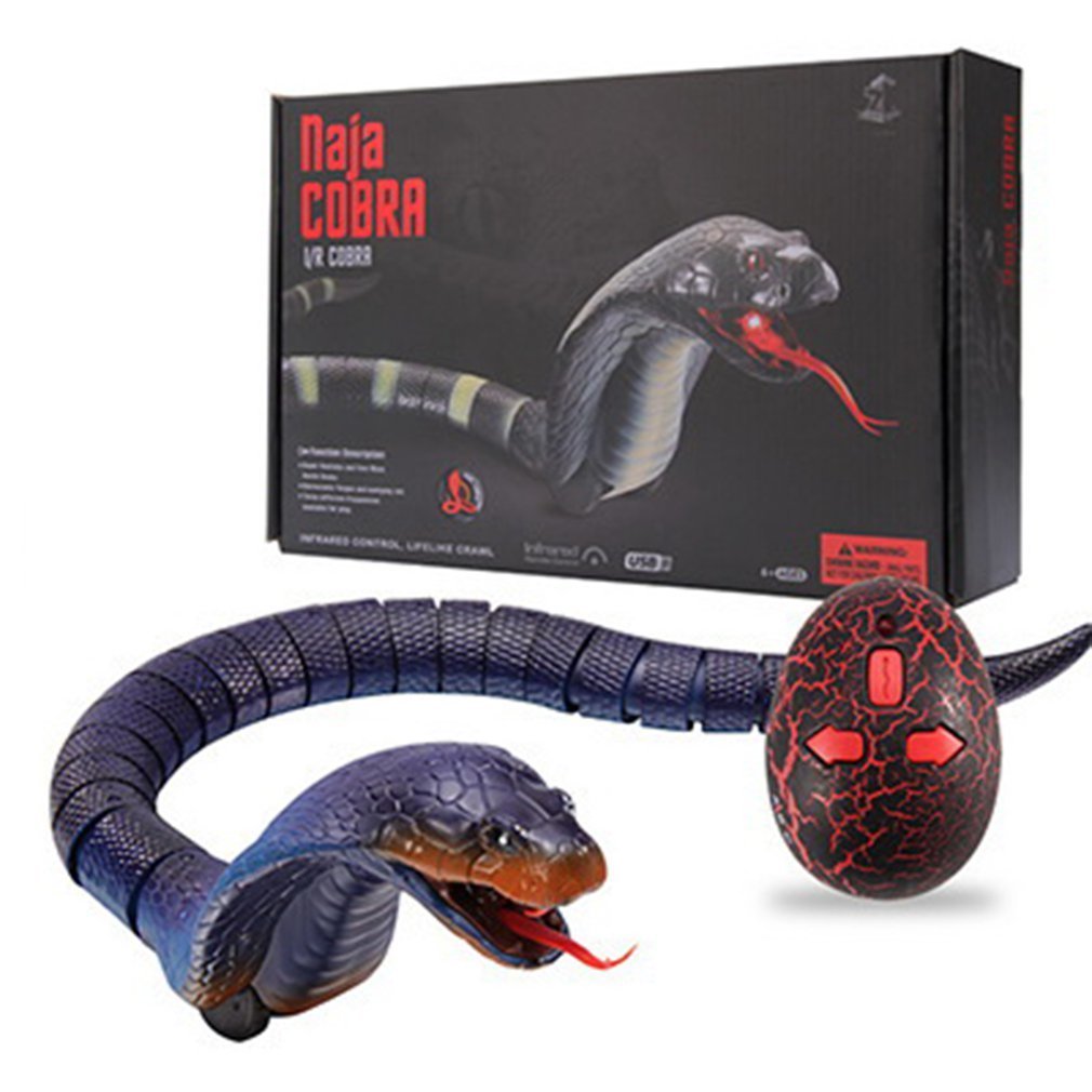 Trick Strange Infrared Remote Control Snake Cobra Simulated Animal Snake Children Funny Novelty Gift 201207, Gray black
Trick Strange Infrared Remote Control Snake Cobra Simulated Animal Snake Children Funny Novelty Gift 201207, Gray black