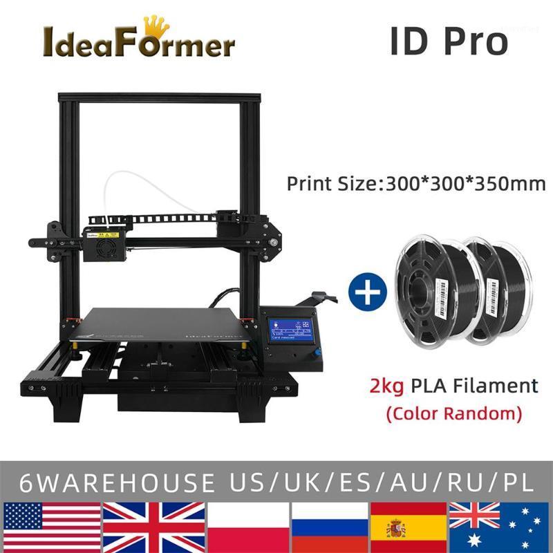 

New Ideaformer 3D Printer ID Pro FDM TMC2208 Driver Magnetic Build Plate Printer 300*300*350mm 3D DIY Kit Self-Assemble1