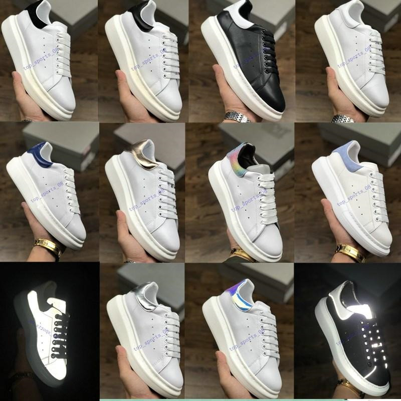 Designer Shoes trainers Reflective 3M white Leather Platform Sneakers Womens Mens Flat Casual Party Wedding Shoes Suede Sports Sneakers36-40, Box
Designer Shoes trainers Reflective 3M white Leather Platform Sneakers Womens Mens Flat Casual Party Wedding Shoes Suede Sports Sneakers36-40, Box