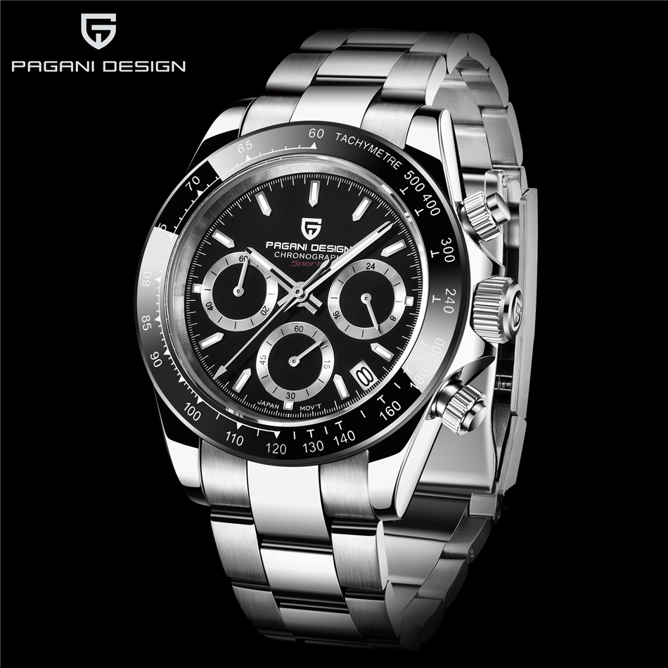 Christmas Free PAGANI DESIGN Ceramic Bezel Silver Watch Automatic Mechanical Movement Watches Stainless Steel Men Wristwatches, Simple box
Christmas Free PAGANI DESIGN Ceramic Bezel Silver Watch Automatic Mechanical Movement Watches Stainless Steel Men Wristwatches, Simple box