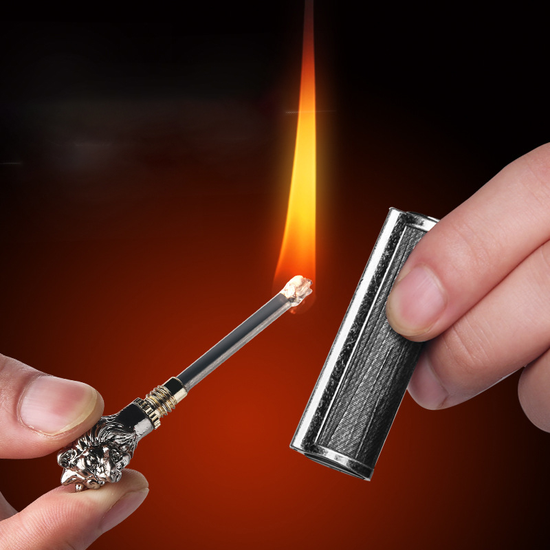 High quality fashion personality match kerosene lighter creative metal waterproof outdoor cigarette lighter compact and durable YJ26
High quality fashion personality match kerosene lighter creative metal waterproof outdoor cigarette lighter compact and durable YJ26