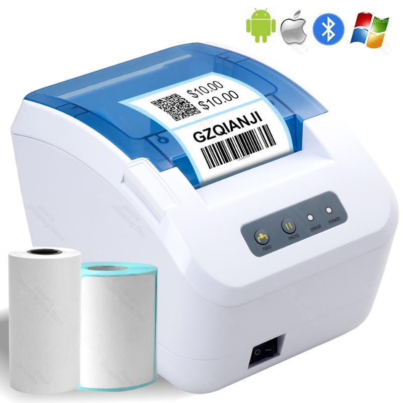 

Thermal Label Printer Sticker Paper pritner 80mm 3 inch 1D 2D Barcode USB Wifi Bluetooth Printer For PC Mac Android Phone1