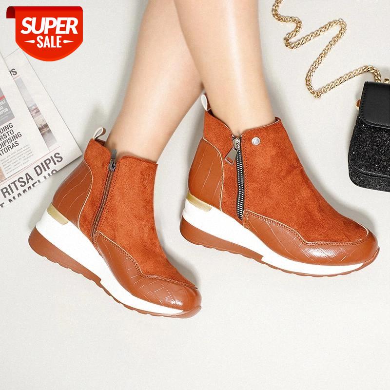 MCCKLE Women Sneakers Fashion Wedges Ladies Ankle Boots Women's Casual Vulcanized Shoes Non-slip Zipper Female Footwear New #jY9W, Beige
MCCKLE Women Sneakers Fashion Wedges Ladies Ankle Boots Women's Casual Vulcanized Shoes Non-slip Zipper Female Footwear New #jY9W, Beige