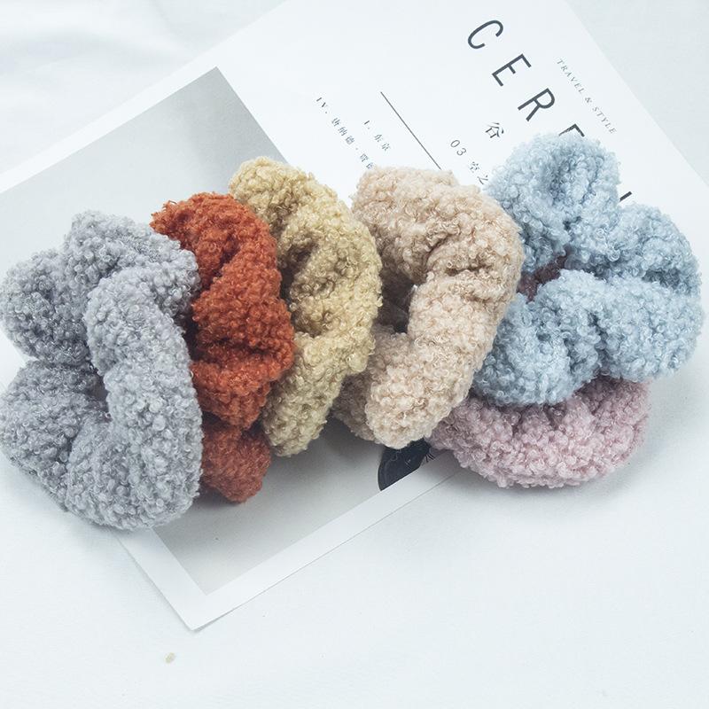 Winter Plush Scrunchie Solid Large Intestine Hair Rope Wool Lamb Elastic Headband Women Girls Warm Soft Hair Accessories
Winter Plush Scrunchie Solid Large Intestine Hair Rope Wool Lamb Elastic Headband Women Girls Warm Soft Hair Accessories
