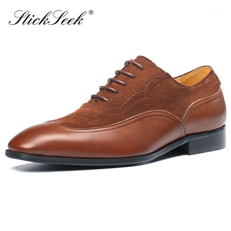 New Arrival Cow Suede Formal Dress Handmade Brogues Shoes Genuine Leather Pointed Toe Men's Cap Toe Wedding Office Oxfords MT1091, Brown
New Arrival Cow Suede Formal Dress Handmade Brogues Shoes Genuine Leather Pointed Toe Men's Cap Toe Wedding Office Oxfords MT1091, Brown