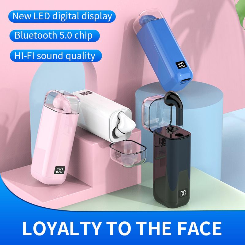 Bluetooth 5.0 Headset Wireless Phone Headset ultra-large Capacity Charging Box 9D Noise Reduction HIFI Stereo Sports Waterproof, Red
Bluetooth 5.0 Headset Wireless Phone Headset ultra-large Capacity Charging Box 9D Noise Reduction HIFI Stereo Sports Waterproof, Red