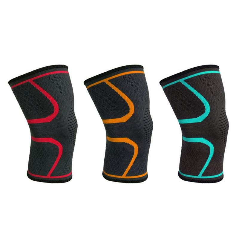 1PC Elastic Knee Pads Nylon Sports Fitness Kneepad Fitness Brace Running Basketball Volleyball Workout Protection Accessories, Bk-l
1PC Elastic Knee Pads Nylon Sports Fitness Kneepad Fitness Brace Running Basketball Volleyball Workout Protection Accessories, Bk-l