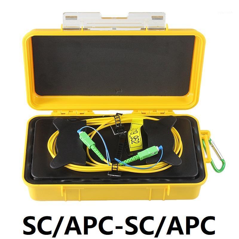 OTDR Optical Box OTDR Launch Cable SC/APC-SC/APC Fiber 500m 1KM 2KM Dead Zone Eliminator Singlemode 9/125um G652D1
OTDR Optical Box OTDR Launch Cable SC/APC-SC/APC Fiber 500m 1KM 2KM Dead Zone Eliminator Singlemode 9/125um G652D1
