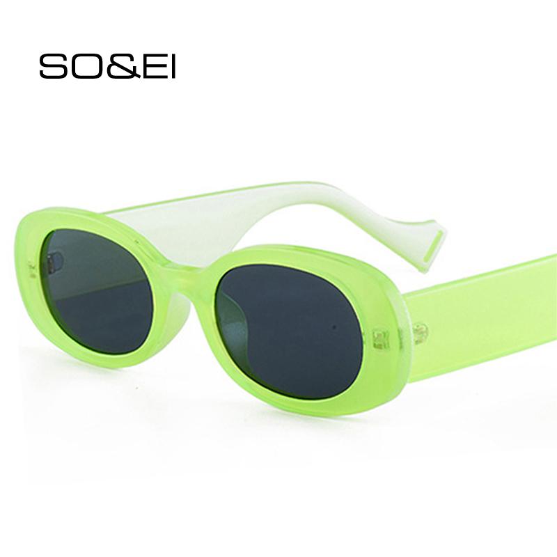 Sunglasses SO&EI Fashion Oval Women Vintage Jelly Green Eyewear Trending Shades UV400 Men Sun Glasses
Sunglasses SO&EI Fashion Oval Women Vintage Jelly Green Eyewear Trending Shades UV400 Men Sun Glasses