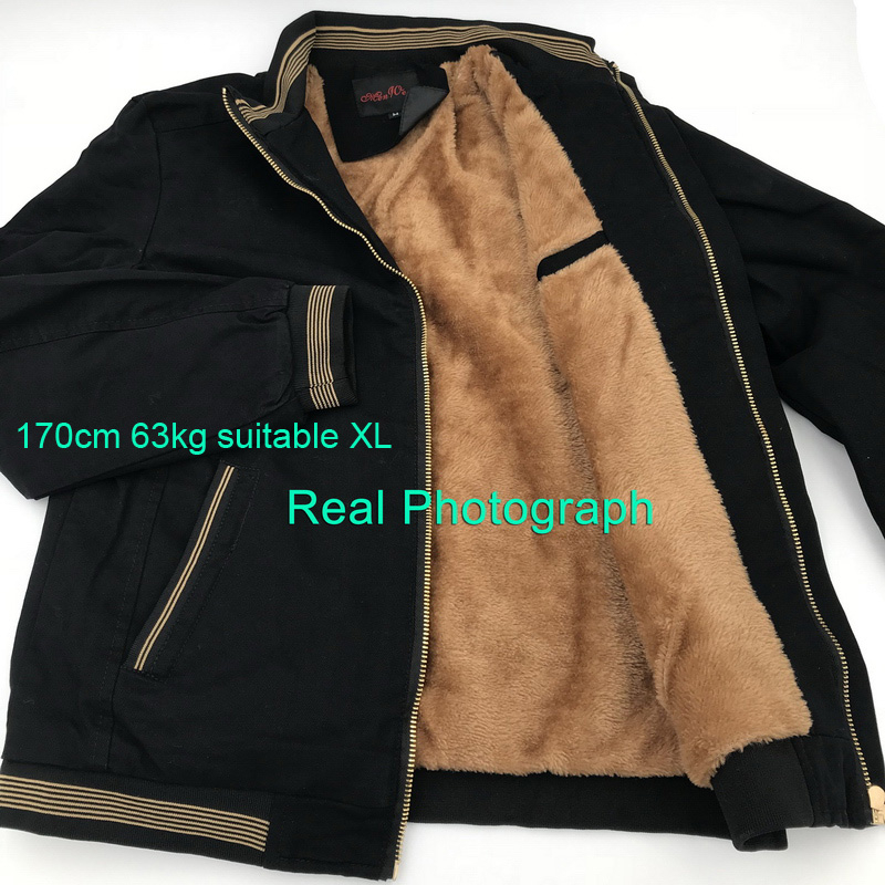 LOMAIYI Men's Winter Jacket Men Warm Fleece Lining Coat Mens Jackets And Coats Male Windbreaker Black Casual Jacket Man T200319