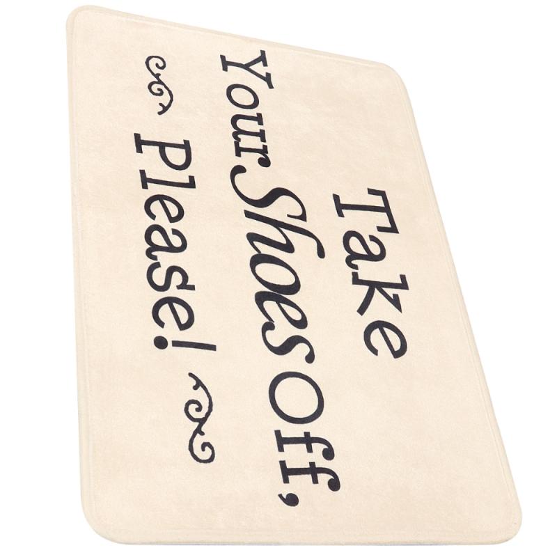 Simple Letter Door Mats Living Room Bedroom Carpet Washable Creative Door Mat, Khaki
Simple Letter Door Mats Living Room Bedroom Carpet Washable Creative Door Mat, Khaki