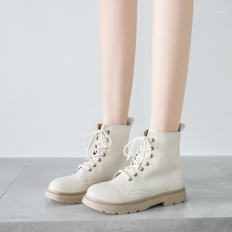 2020 Autumn Early Winter Boots Women Shoes Thick Sole Non-slip Ladies Ankle Boots Fashion Brand Footwear A26651, Beige
2020 Autumn Early Winter Boots Women Shoes Thick Sole Non-slip Ladies Ankle Boots Fashion Brand Footwear A26651, Beige
