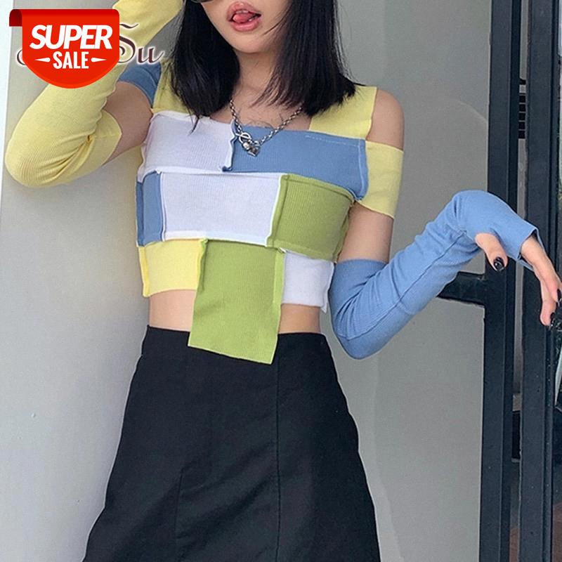 ArtSu E-girl Plaid T-shirt Off Shoulder Crop Tops Y2K Fashion Square Collar Short Sleeve with Gloves Basic Shirt Autumn TS52249 #XK75, White
ArtSu E-girl Plaid T-shirt Off Shoulder Crop Tops Y2K Fashion Square Collar Short Sleeve with Gloves Basic Shirt Autumn TS52249 #XK75, White