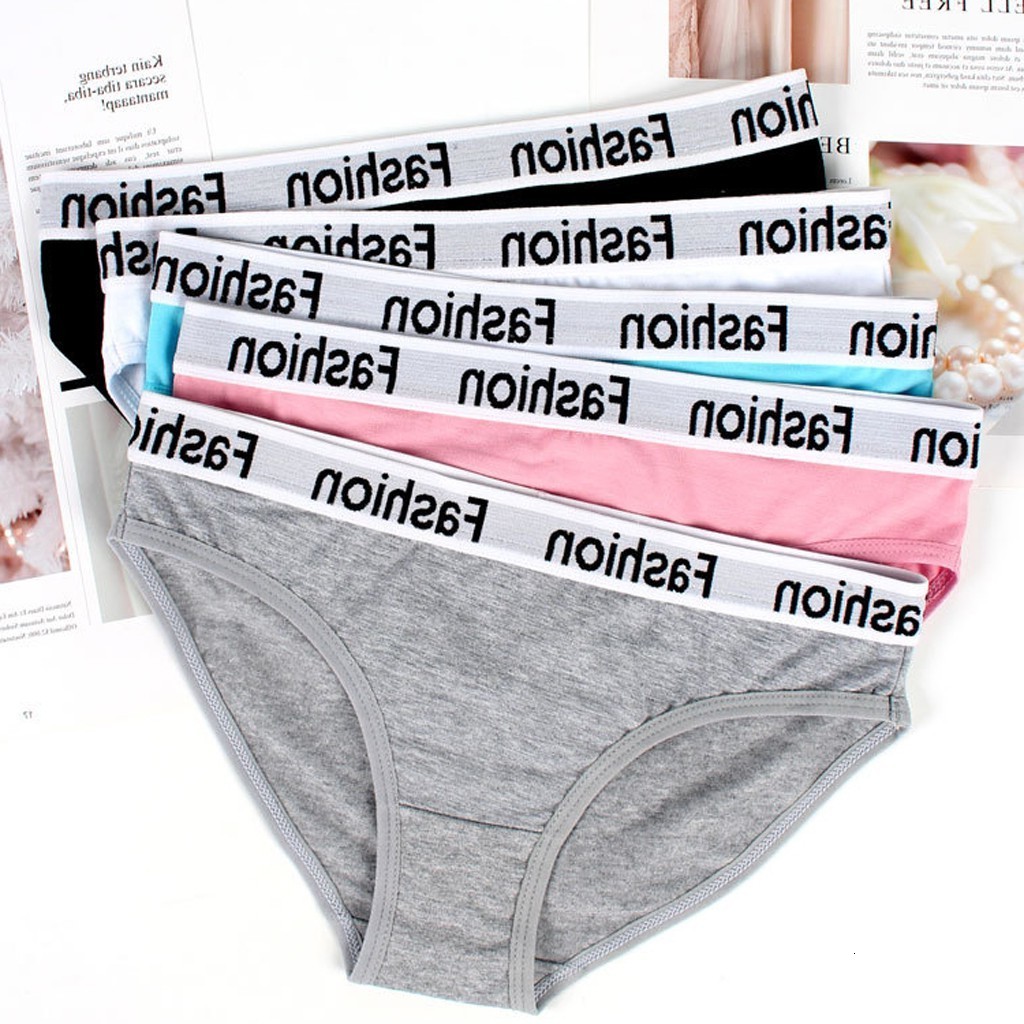 Fashion Letter Print Cotton Underwear Women's Panties Comfort Underpants Briefs for Woman Sexy Low-rise Pantys Intimates S-xl #w, Pink
Fashion Letter Print Cotton Underwear Women's Panties Comfort Underpants Briefs for Woman Sexy Low-rise Pantys Intimates S-xl #w, Pink
