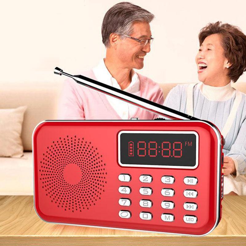 Portable Radio Receiver,Digital AM FM Radio with Rechargeable Battery,with AUX Input & LED ,Support USB TF Card
Portable Radio Receiver,Digital AM FM Radio with Rechargeable Battery,with AUX Input & LED ,Support USB TF Card