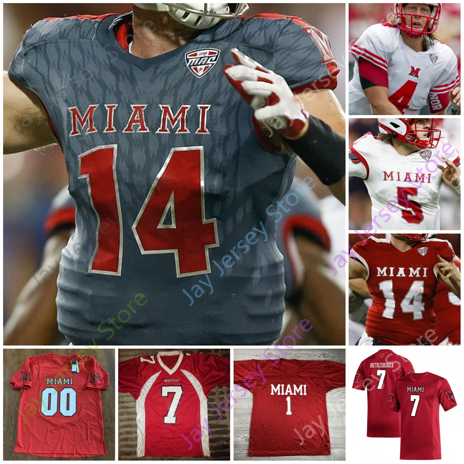 Miami (OH) RedHawks Football Jersey NCAA College Ben Roethlisberger Brett Gabbert Jaylon Bester Shelton Sorenson Maye Walker Pace Jr. Butler, Red ii
Miami (OH) RedHawks Football Jersey NCAA College Ben Roethlisberger Brett Gabbert Jaylon Bester Shelton Sorenson Maye Walker Pace Jr. Butler, Red ii