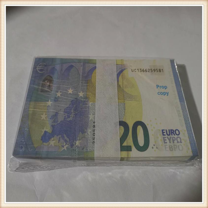 Copy Realistic Prop Us Euros Kids Game Play Most Or Money Family 20 Paper Toy Banknote 100pcs/pack Tqwks
Copy Realistic Prop Us Euros Kids Game Play Most Or Money Family 20 Paper Toy Banknote 100pcs/pack Tqwks