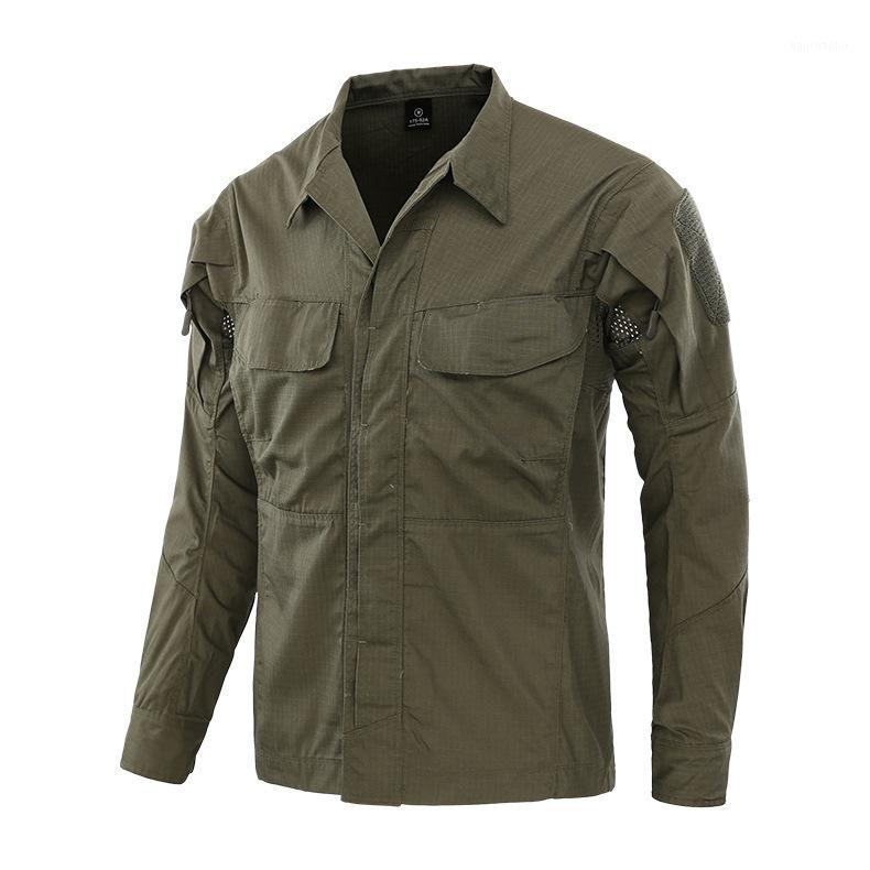 Multi-pocket Plaid Breathable Wearproof Uniform Outdoor Climbing Riding Training Long Sleeve Tactical Camouflage Shirt1, 05
Multi-pocket Plaid Breathable Wearproof Uniform Outdoor Climbing Riding Training Long Sleeve Tactical Camouflage Shirt1, 05