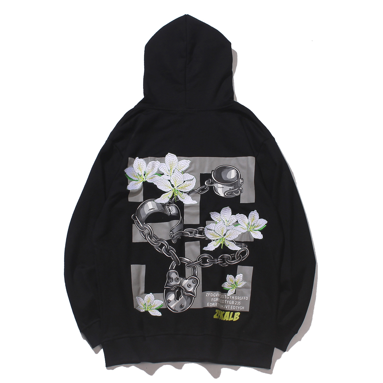 2021 New Embroidery Flowers Chain Harajuku Sweatshirt Men Loose Hip Hop Streetwear Hoodie Winter Pullover Mens Cotton Black Easm, White
2021 New Embroidery Flowers Chain Harajuku Sweatshirt Men Loose Hip Hop Streetwear Hoodie Winter Pullover Mens Cotton Black Easm, White