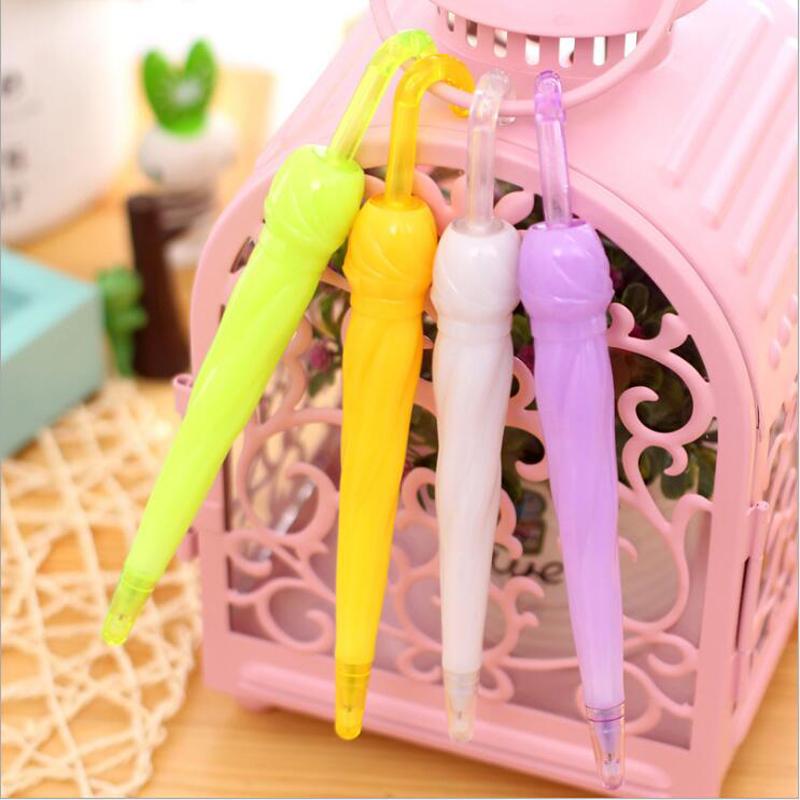 1 PCS 6 different colors of the Kawaii umbrella Black Ink Gel pen office supplies learning stationery
1 PCS 6 different colors of the Kawaii umbrella Black Ink Gel pen office supplies learning stationery