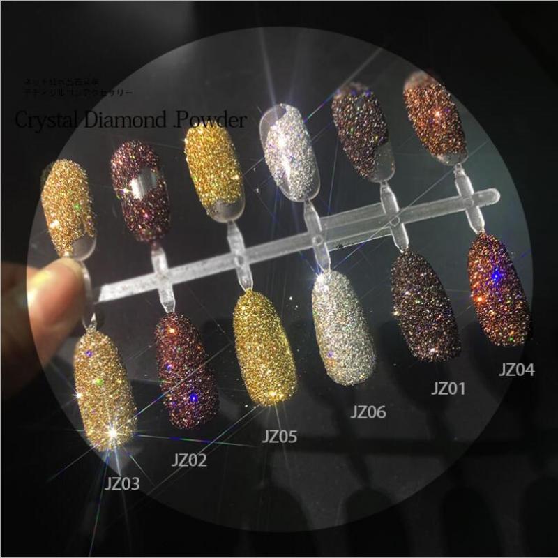 Poish Holographic Glitter Laser Crystal Diamond Powder Sequins Glittering Acrylic Nail Powder Display Art Decoration T1735
Poish Holographic Glitter Laser Crystal Diamond Powder Sequins Glittering Acrylic Nail Powder Display Art Decoration T1735
