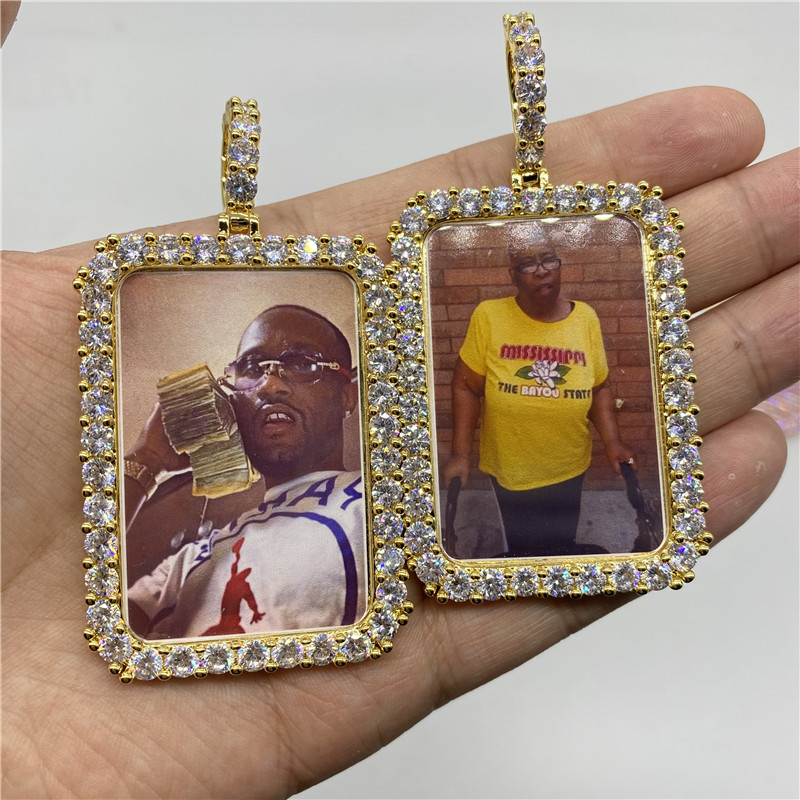 Iced Out Custom Medallion Necklace Photo Solid Back Pendnt Necklace Commemorative Medal Gold Silver Plated Mens Bling Jewelry Gift
Iced Out Custom Medallion Necklace Photo Solid Back Pendnt Necklace Commemorative Medal Gold Silver Plated Mens Bling Jewelry Gift