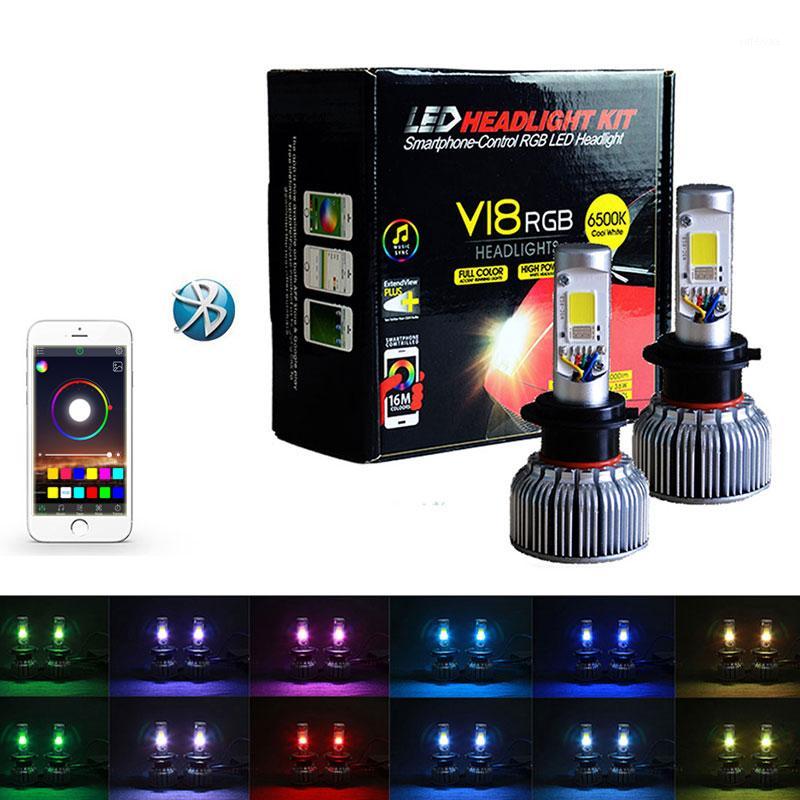 Car led headlight rgb color control by voice and music rgb lights with bluetooth controls H4 9004 9007 H13 car led1
Car led headlight rgb color control by voice and music rgb lights with bluetooth controls H4 9004 9007 H13 car led1