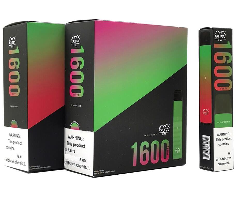 2020 In Stock Newest Puff XXL 1600puffs Disposable Vape Pen Device Strater Kits Empty Disposable Device Kts Puff Flow Puff Xtra
2020 In Stock Newest Puff XXL 1600puffs Disposable Vape Pen Device Strater Kits Empty Disposable Device Kts Puff Flow Puff Xtra