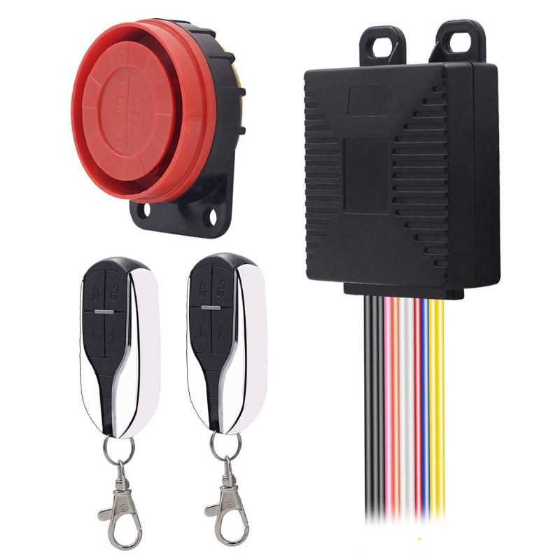 Universal Motorcycle Scooter Anti-theft Security Alarm System Alarming Sirens with Engine Start Remote Control Key
Universal Motorcycle Scooter Anti-theft Security Alarm System Alarming Sirens with Engine Start Remote Control Key
