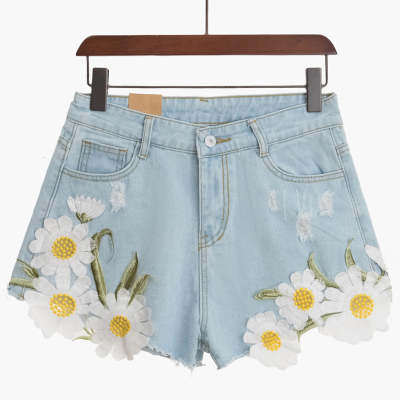 2021 New Summer Sexy High Waist Women Short Jeans Femme Exquisite Floral Embroidery Casual Denim Shorts Mq6g, Beige
2021 New Summer Sexy High Waist Women Short Jeans Femme Exquisite Floral Embroidery Casual Denim Shorts Mq6g, Beige