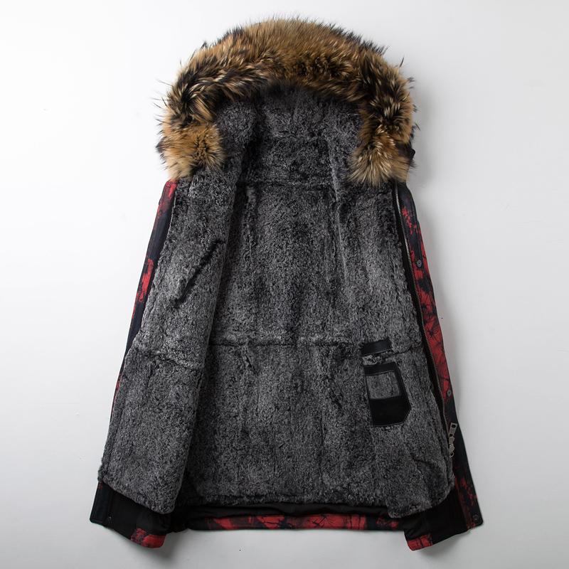 Jacket Winter Men Real Fur Parka Homme Rex Fur Liner Long Coat Raccoon Collar Plus Size Parkas 85852 KJ1553, Black red
Jacket Winter Men Real Fur Parka Homme Rex Fur Liner Long Coat Raccoon Collar Plus Size Parkas 85852 KJ1553, Black red