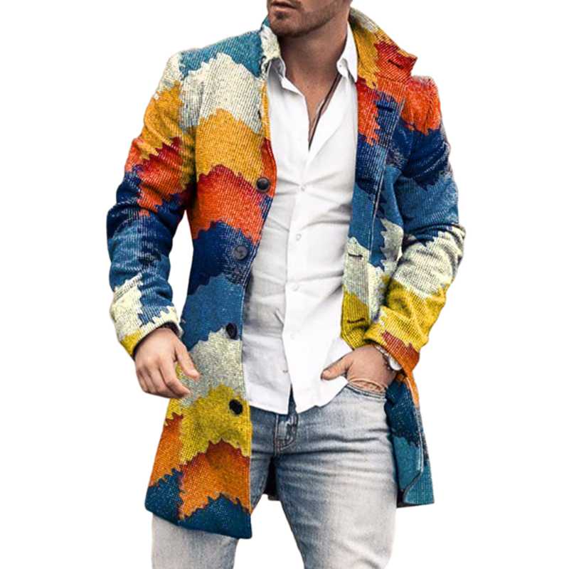 Coat Men Winter New Long Blend Coats Men Quality Brand Men's Fashion Lapel Street Casual Winter Overcoat Section Coat Male, Blue
Coat Men Winter New Long Blend Coats Men Quality Brand Men's Fashion Lapel Street Casual Winter Overcoat Section Coat Male, Blue