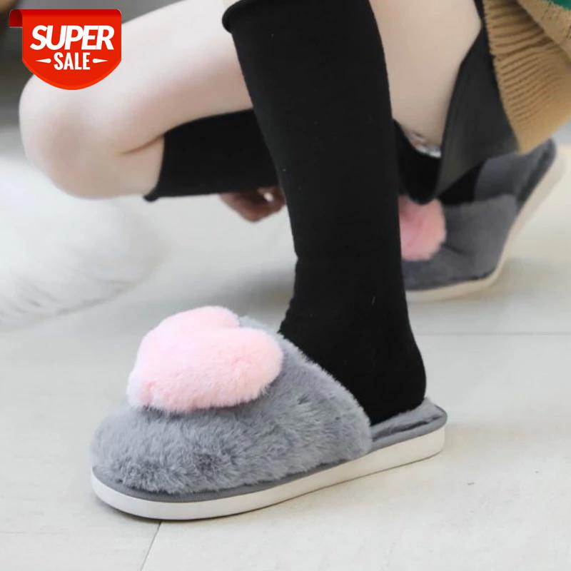 2020 Fashion Women Cotton Slippers Ladies Winter Cute Love Heart Plush Flat Slides Indoor Non-slip Woman Warm Slippers Home T #FE69, Black
2020 Fashion Women Cotton Slippers Ladies Winter Cute Love Heart Plush Flat Slides Indoor Non-slip Woman Warm Slippers Home T #FE69, Black