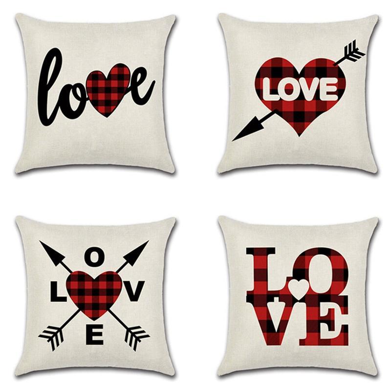 Pillow Case Red Valentine Day Decoration Cushion Cover Polyester Heart I LOVE YOU Print Pillow Cover For Couple Home Decor 45*451, 04
Pillow Case Red Valentine Day Decoration Cushion Cover Polyester Heart I LOVE YOU Print Pillow Cover For Couple Home Decor 45*451, 04