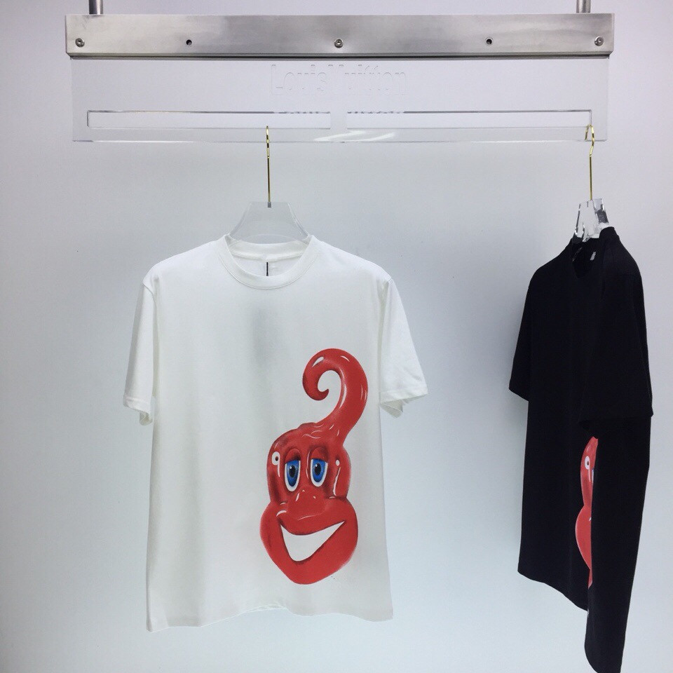 2021 New T-shirt fashion Men and women Cartoon printing Design Tops casual Tshirts high quality Short Sleeved Tshirt Men, White;black
2021 New T-shirt fashion Men and women Cartoon printing Design Tops casual Tshirts high quality Short Sleeved Tshirt Men, White;black