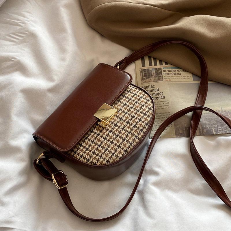 for Woman 2021 Vintage Handbags Small Shoulder Bags Purses Luxury Designer Leather Crossbody Houndstooth Stylish, Black
for Woman 2021 Vintage Handbags Small Shoulder Bags Purses Luxury Designer Leather Crossbody Houndstooth Stylish, Black