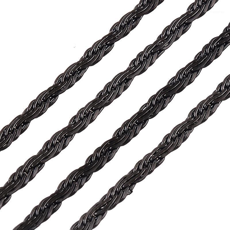 Width 2mm Women and Men Flat Chain Stainless Steel Necklace For Fashion High Quality Black Color Chain Jewelry1
Width 2mm Women and Men Flat Chain Stainless Steel Necklace For Fashion High Quality Black Color Chain Jewelry1