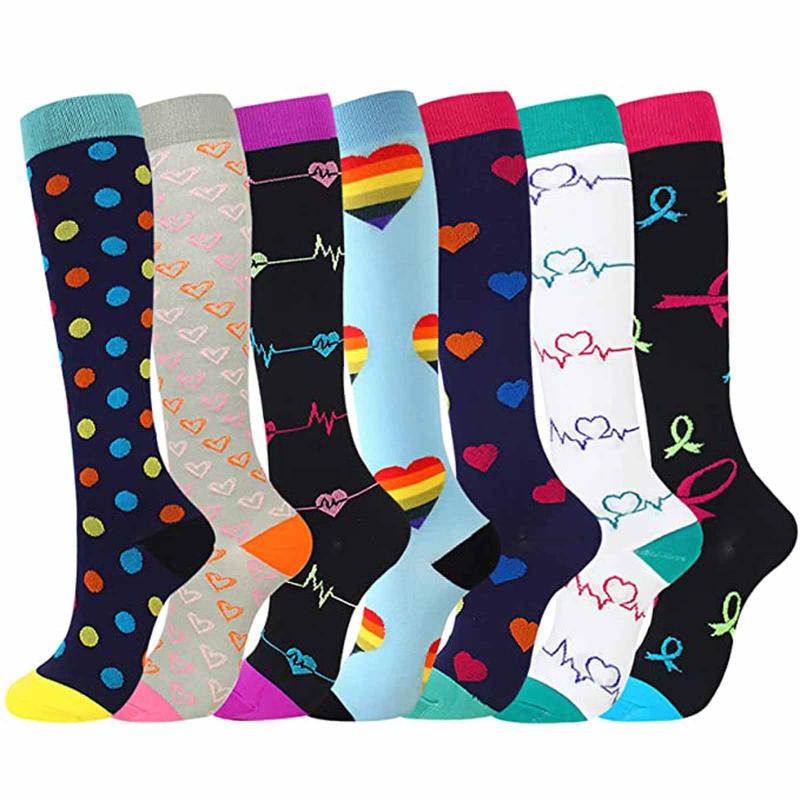 Unisex 7 PairsLeg Support Stretch Compression Stockings Outdoor Sport Compression Socks Below Knee Socks Long Stockings
Unisex 7 PairsLeg Support Stretch Compression Stockings Outdoor Sport Compression Socks Below Knee Socks Long Stockings